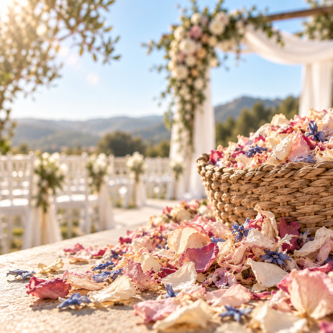 Summer Natural Confetti: Keeping Your Petal Moment Beautiful in the Heat