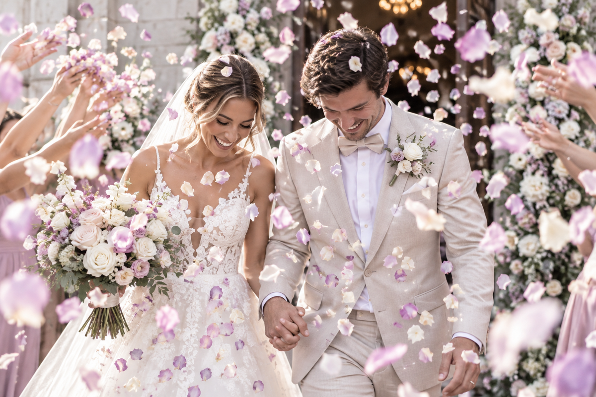10 Stunning Wedding Confetti Colour Palettes for 2026 (Blush, Sage, Terracotta & More)