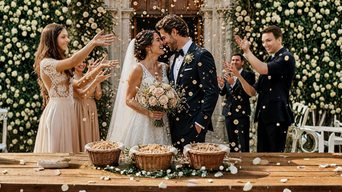 Biodegradable Confetti: Cones vs Baskets vs Handfuls – The Best Way to Give Petals to Guests