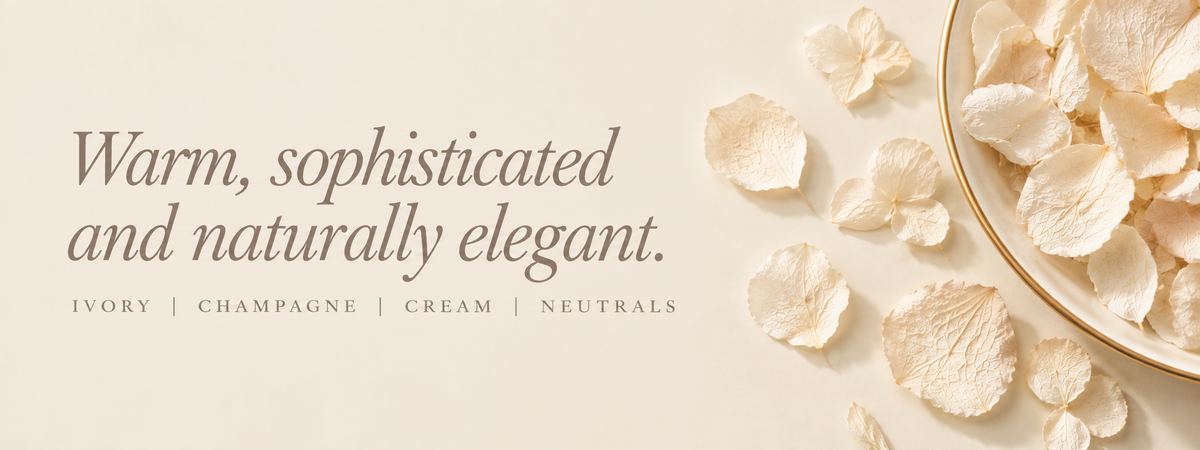 Ivory Wedding Confetti